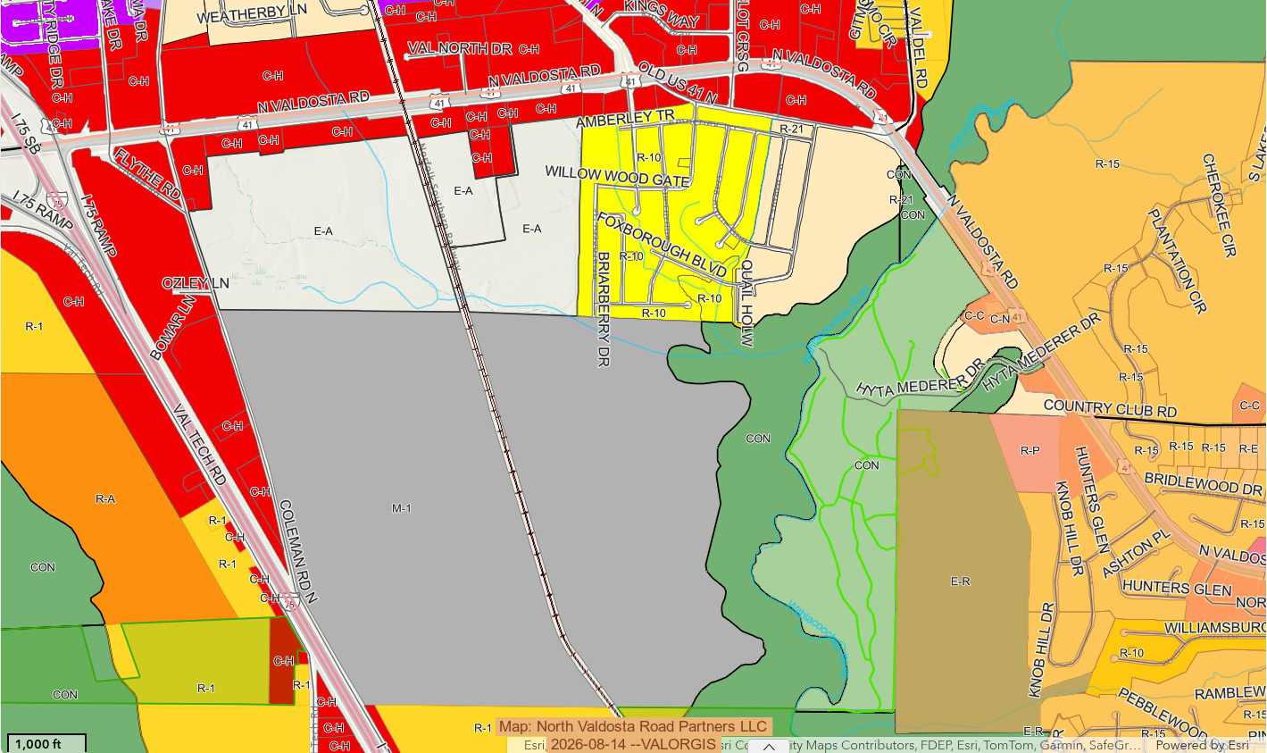 Map: North Valdosta Road Partners LLC, 2026-08-14 --VALORGIS