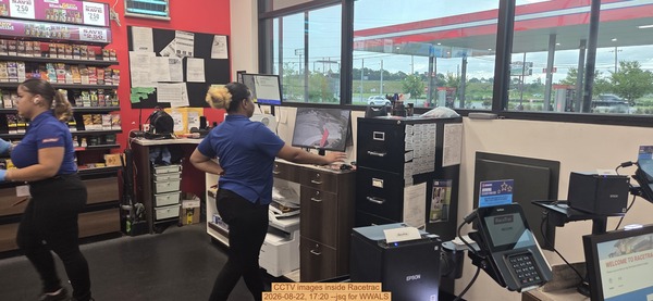 CCTV images inside Racetrac, 2026-08-22, 17:20 --jsq for WWALS
