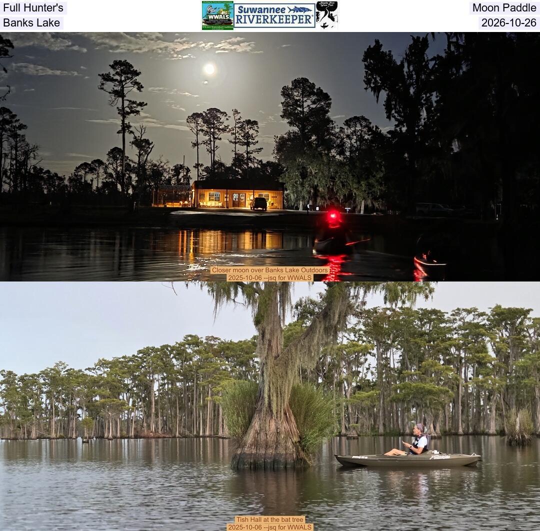 Full Hunter's Moon Paddle, Banks Lake, 2026-10-26