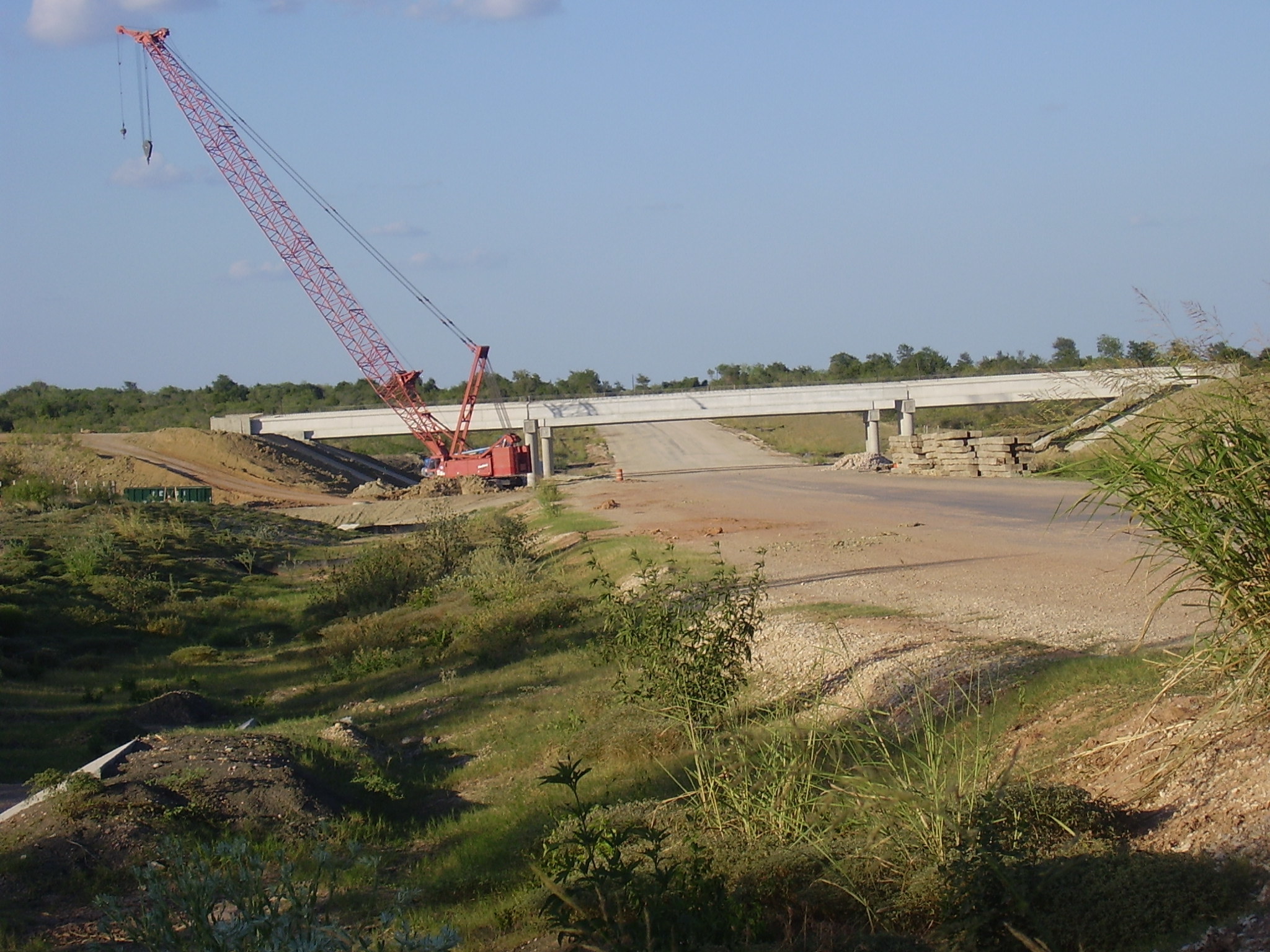 Blue Bluff Overpass, SH 130