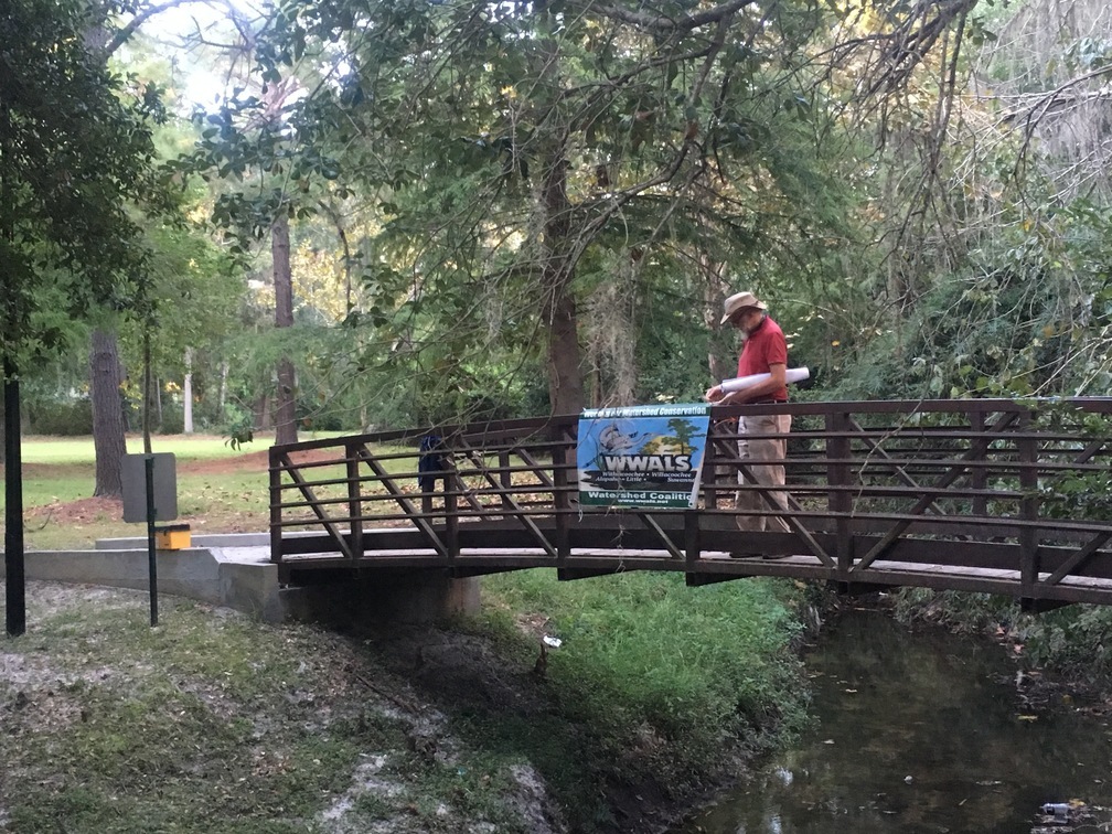 jsq bannering the bridge