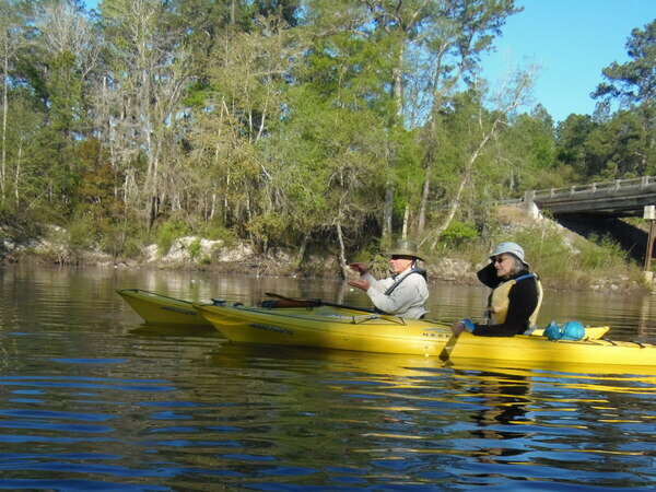 Pair of yellow kayaks, 08:44:09