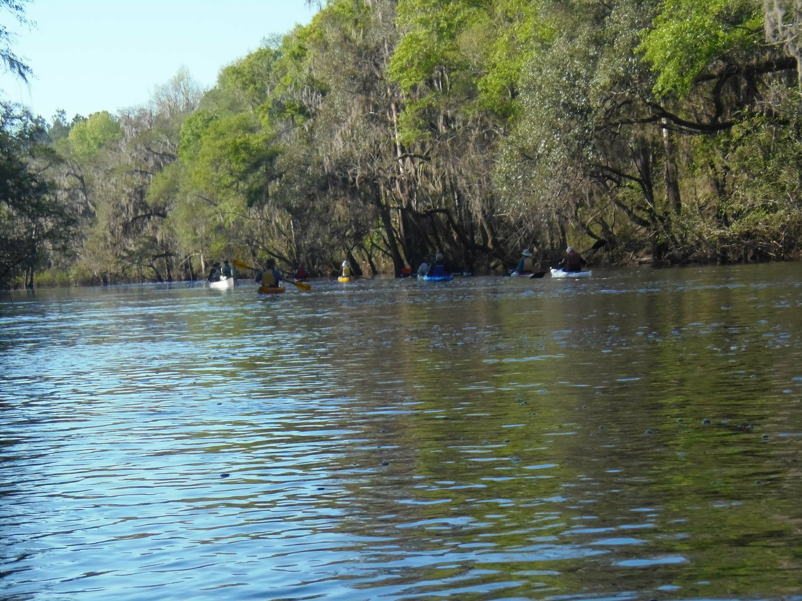 Heading downstream, 08:47:12