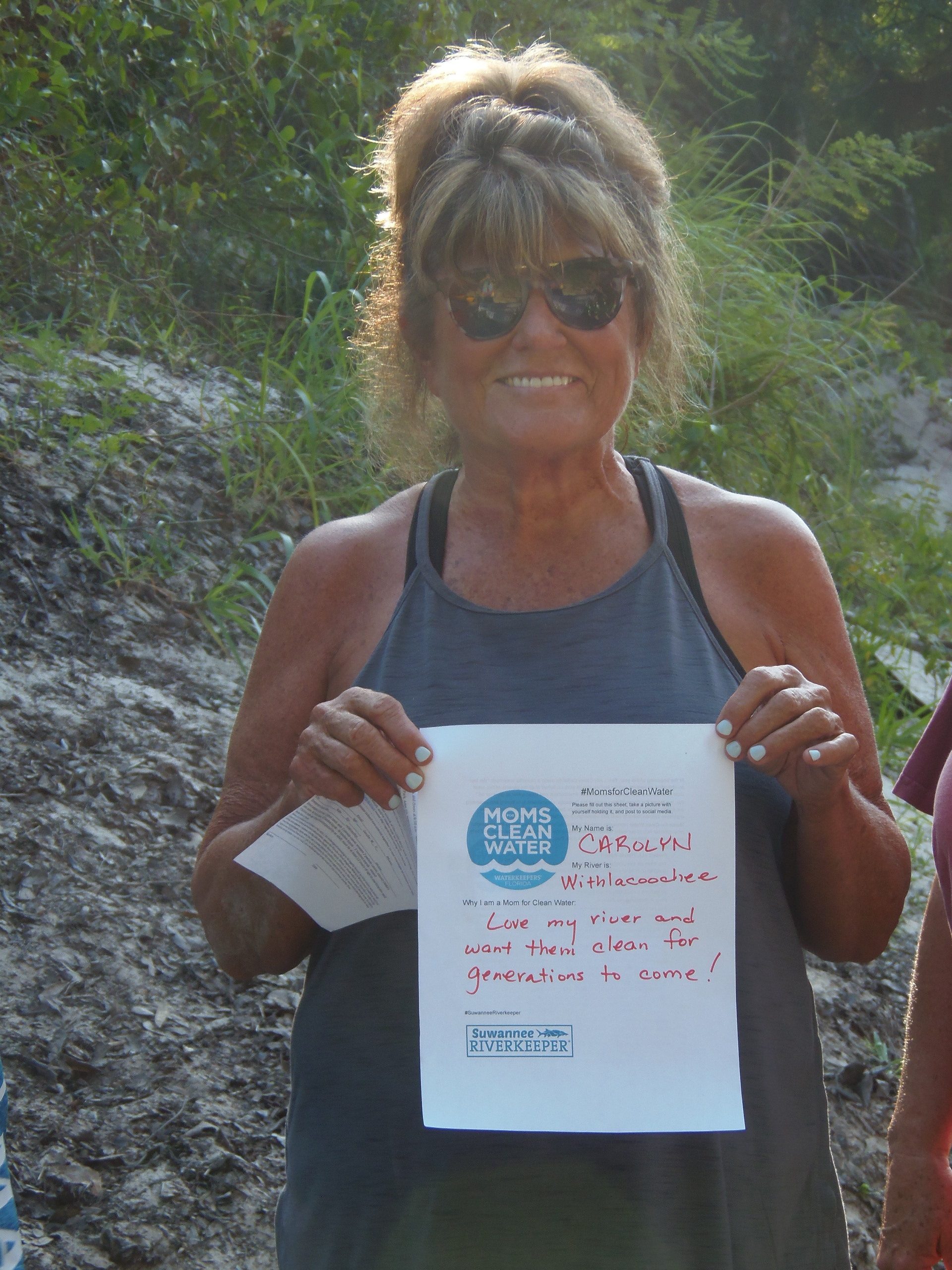 Carolyn #MomsforCleanWater