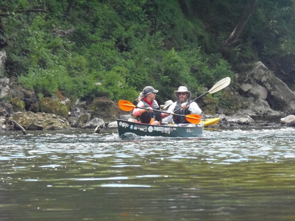 These are some experienced paddlers — with Conn Cole and Trudy Cole, 11:41:05