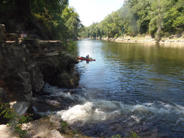 Upstream to Suwanacoochee Spring, 15:08:37