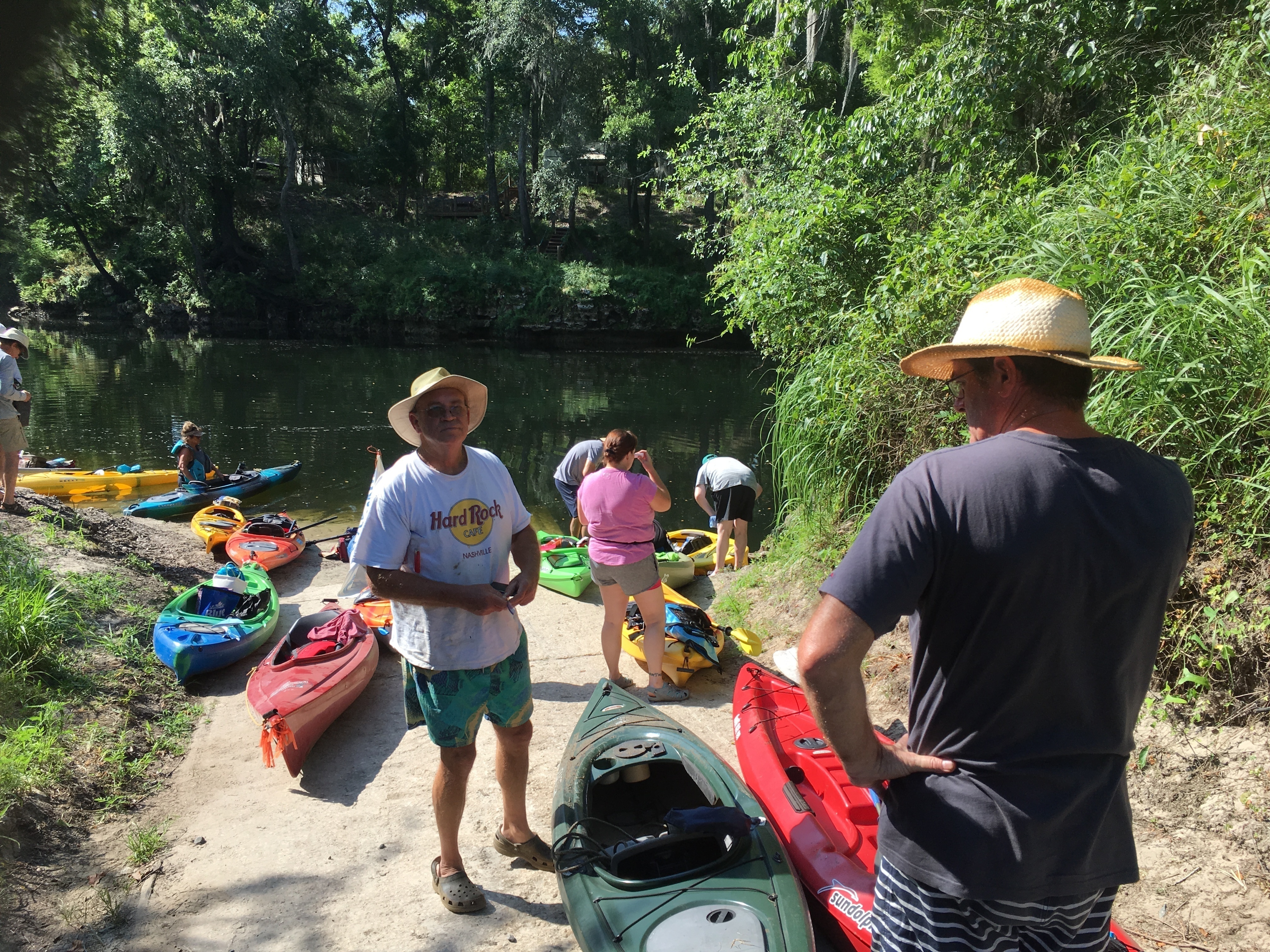 At the boat ramp with Dan Coleman, 09:52:08, 30.4491750, -83.2214056