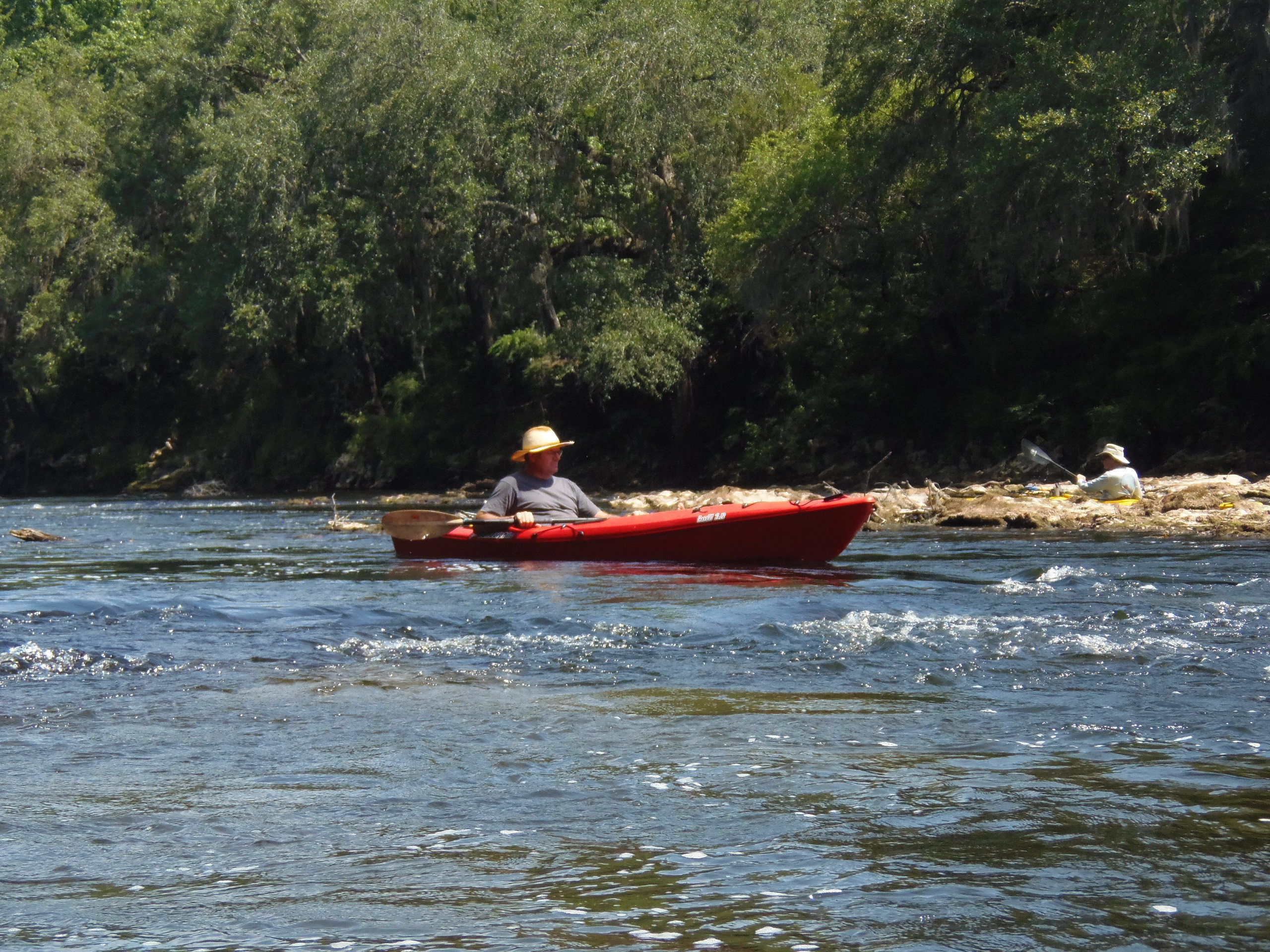 Our paddler from furthest away today -- Rob from South Africa, 11:28:35