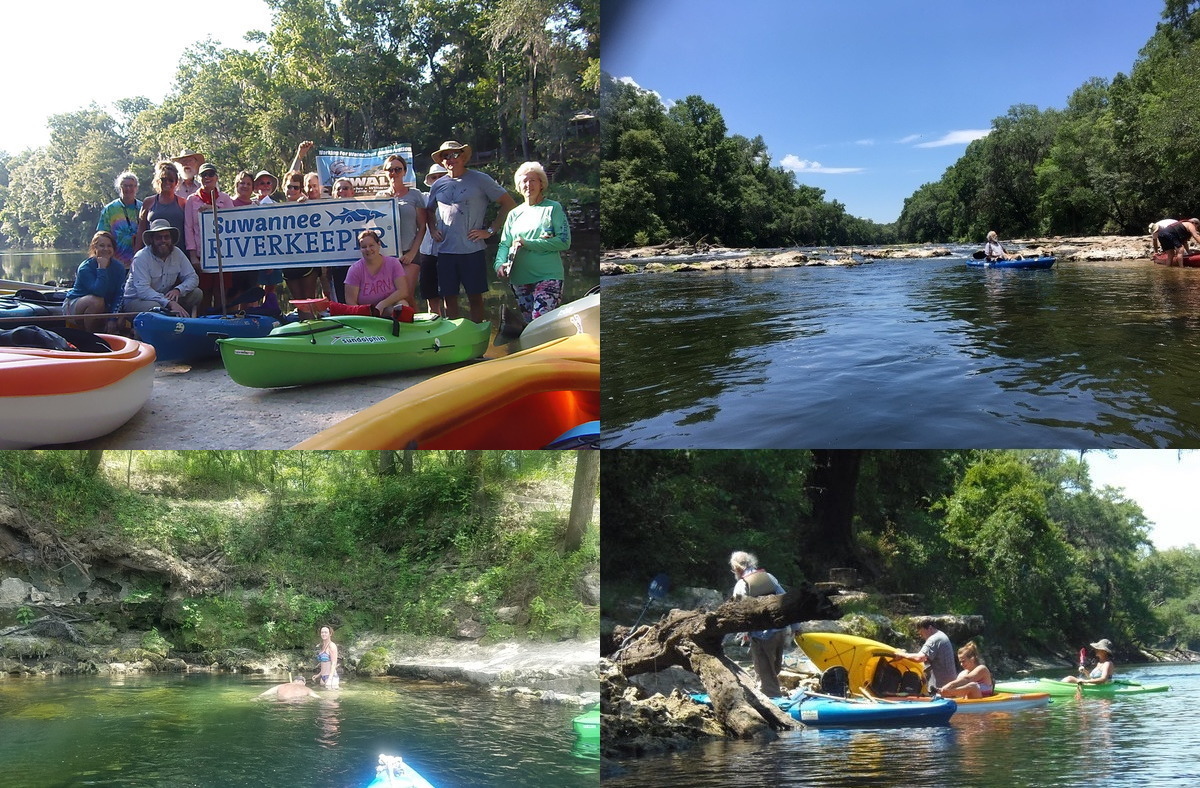 Left: Allen Ramp, Corbett Spring; Right: Melvin Shoals, Suwanacoochee Spring