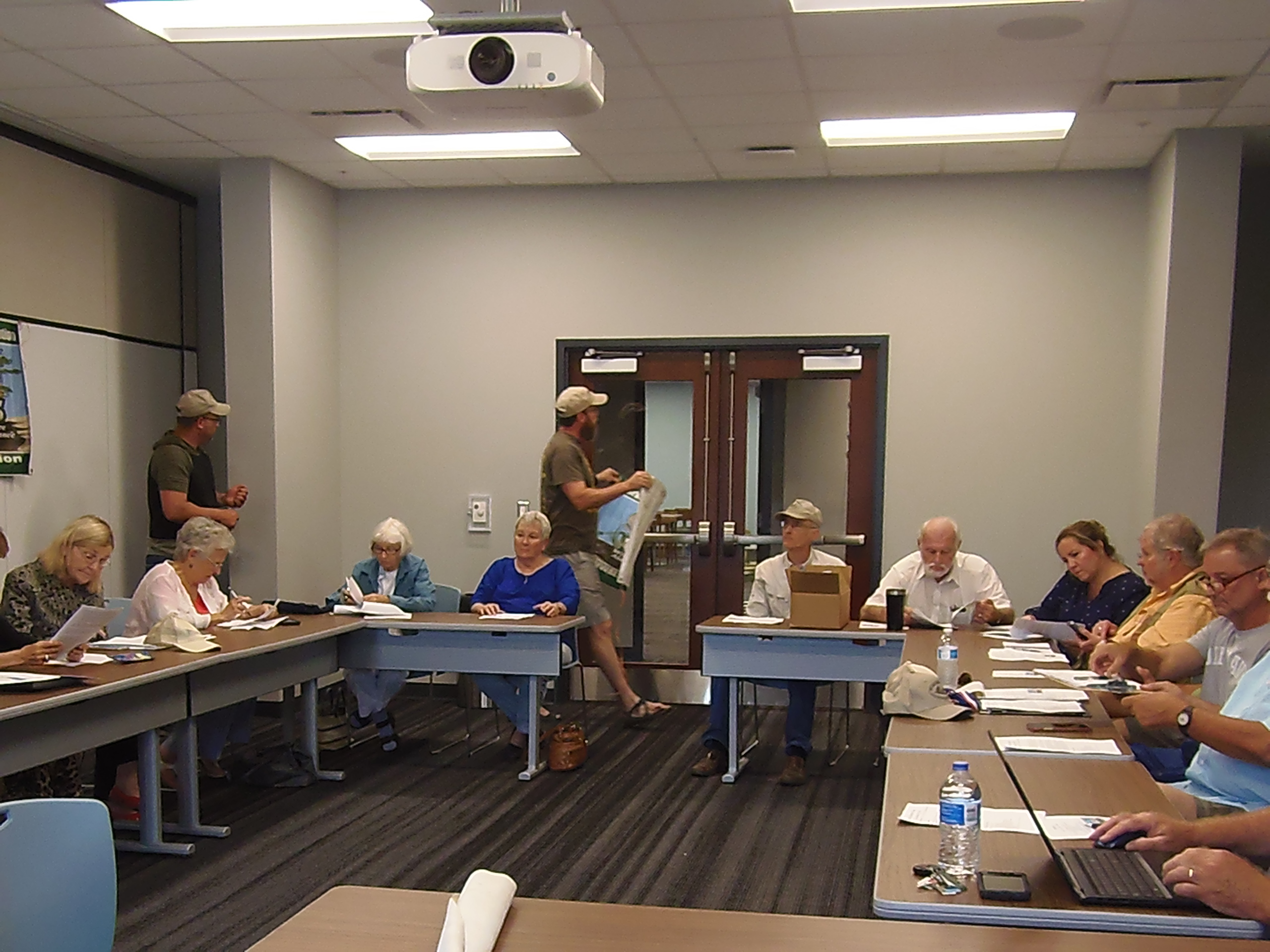 Some assembly required (Laura, Bobby, Julie, Mary, Carolyn Selby, Conn, Bret Wagenhorst, Dave Hetzel, Eirca McCleland, Steve Golladay, Dan Phillips)