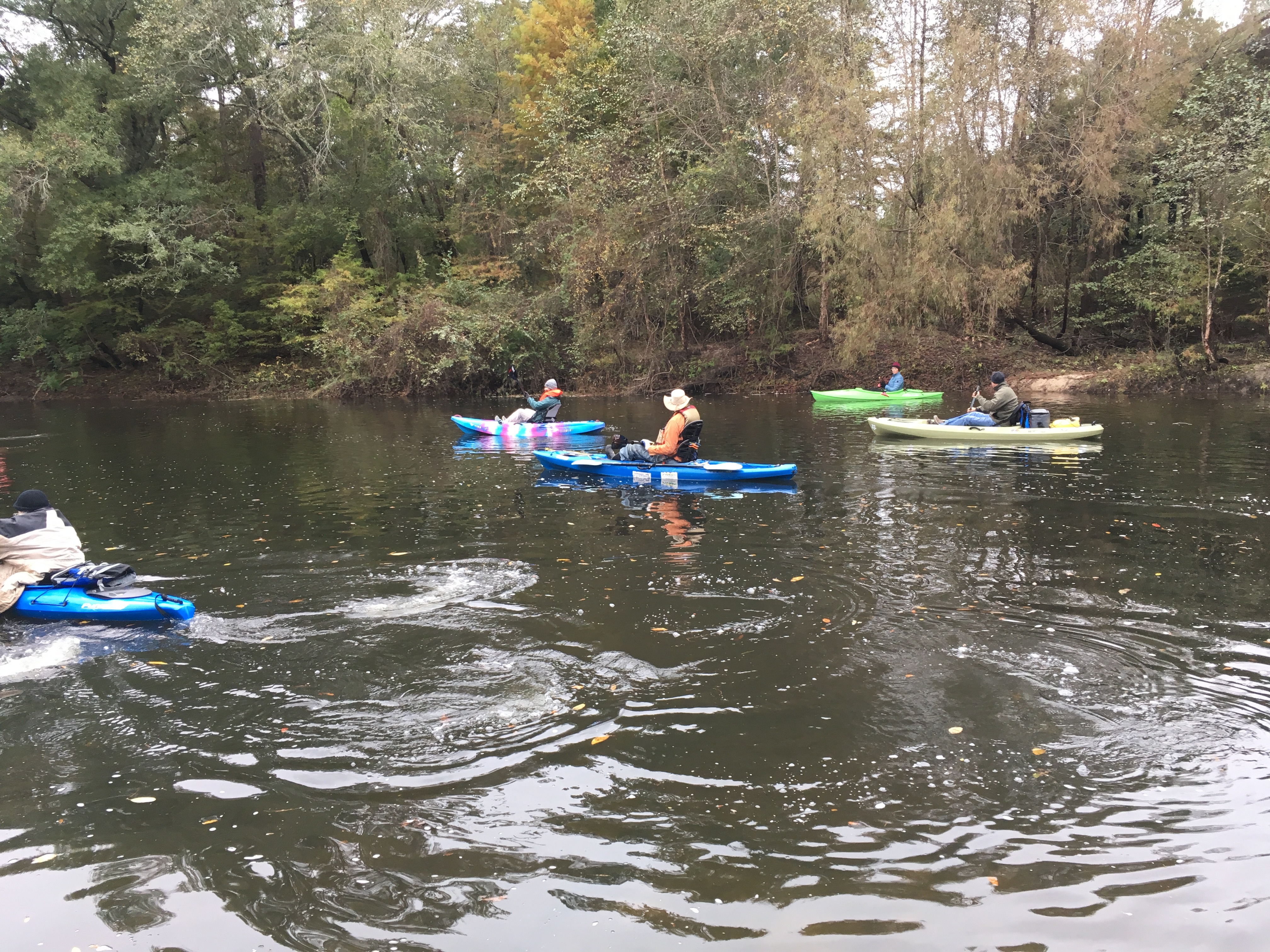 Paddle trails