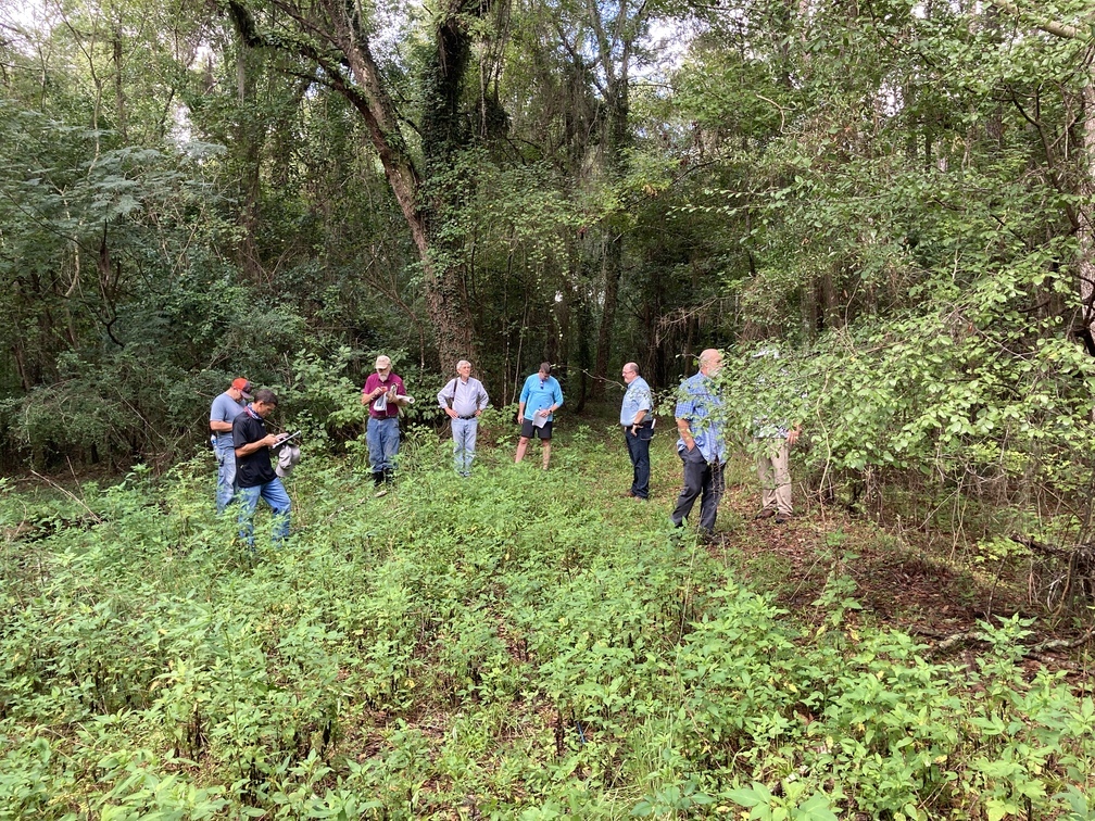 Chad McLeod (Lowndes County), Mark Gaither (Disc Golf), John S. Quarterman (Suwannee Riverkeeper), Tom Baird (Archaeologist), Jason Scarpate (ASA Engineering, Mac McCall (Architect), Tom H. Johnson Jr. (WWALS President), George Page (VLPRA)