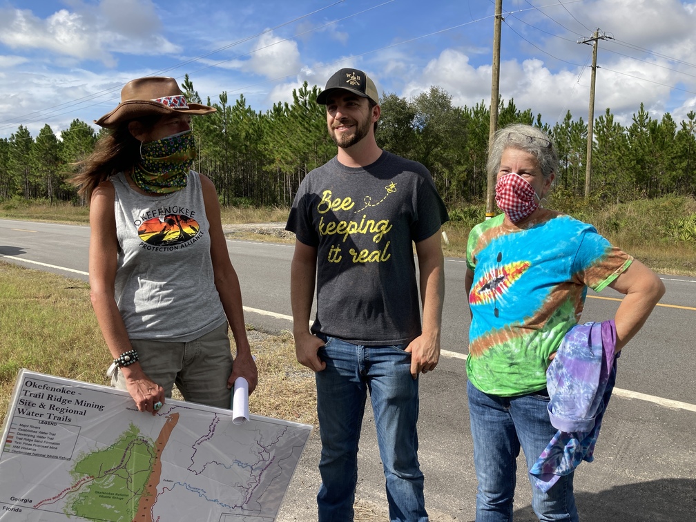 Rena Peck, John Peterson, Gretchen Quarterman, Executive Director, WWALS Watershed Coalition, Inc.