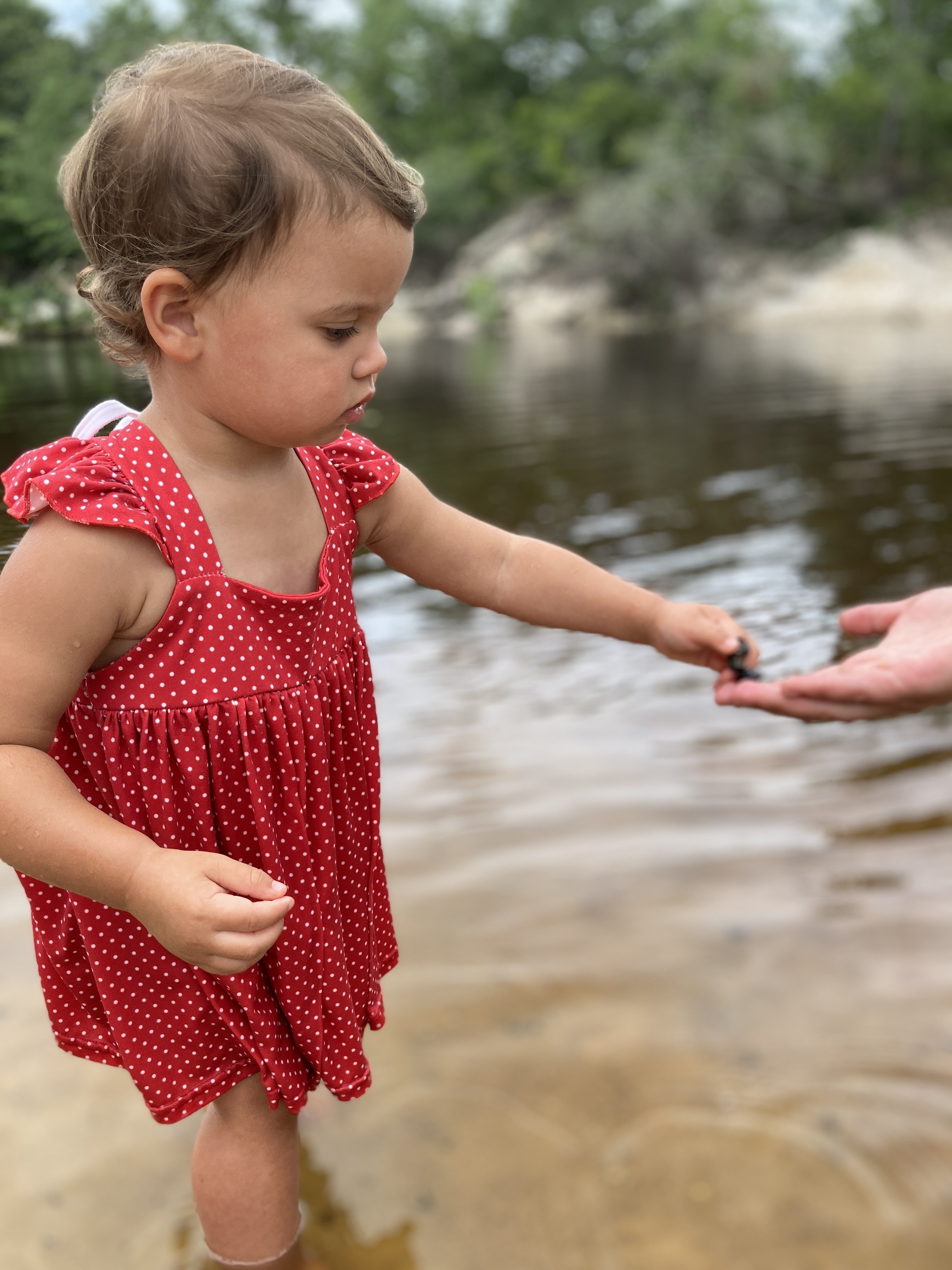 Elizabeth gets the mussel