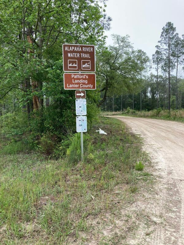 [Pafford's Landing ARWT road signs]