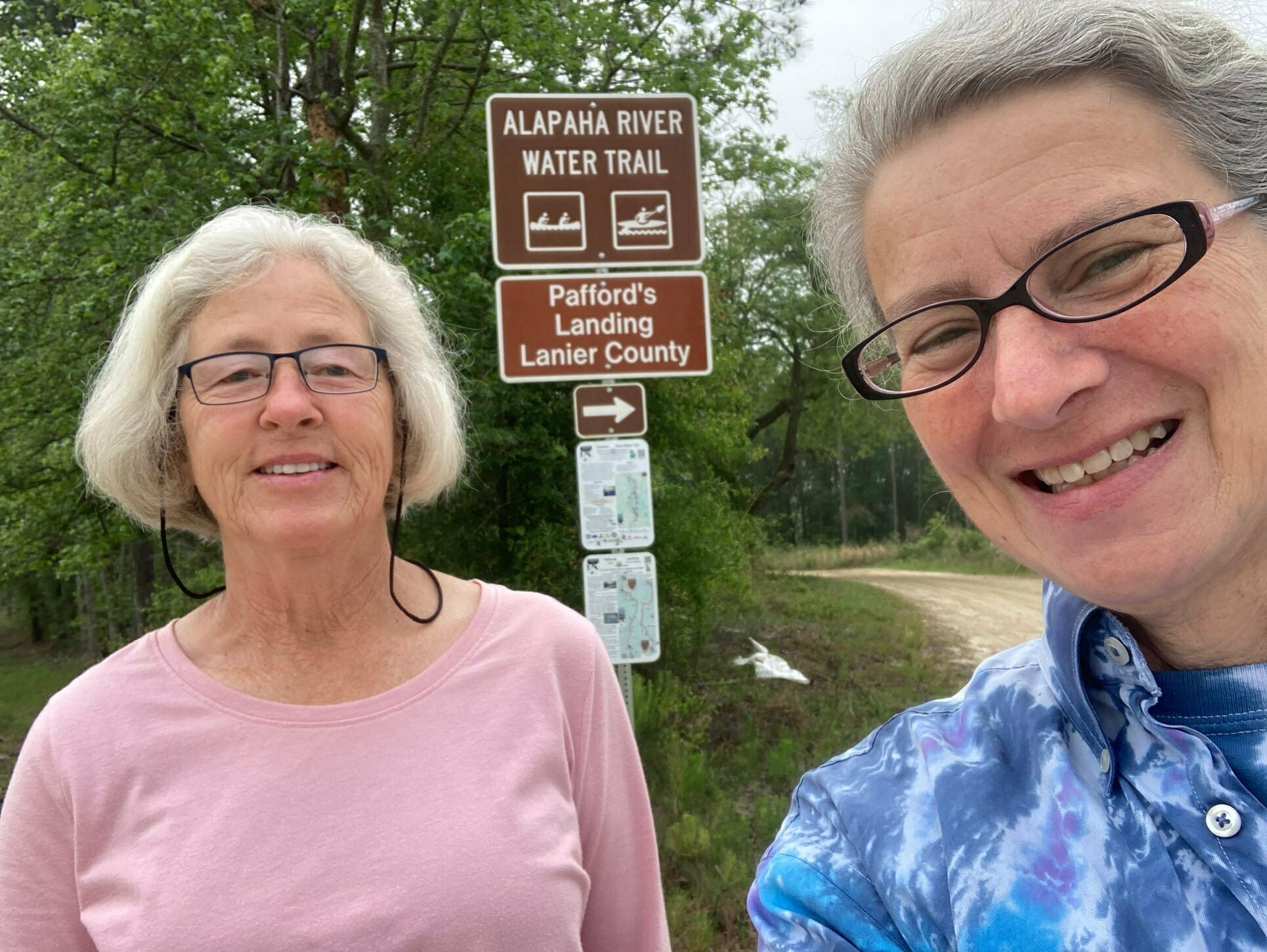 Two volunteers: Shirley Kokidko and Gretchen Quarterman