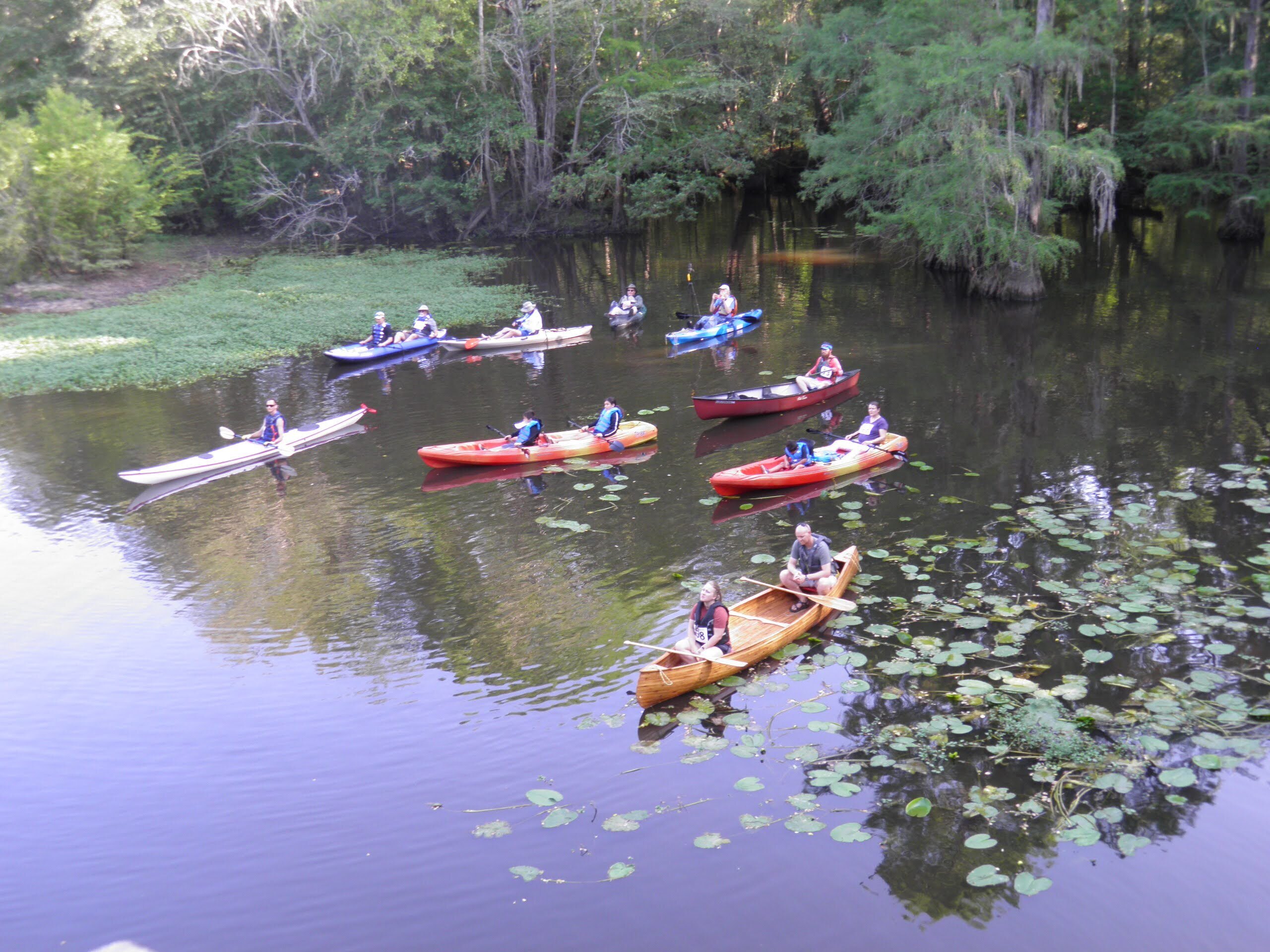 Most of the boats