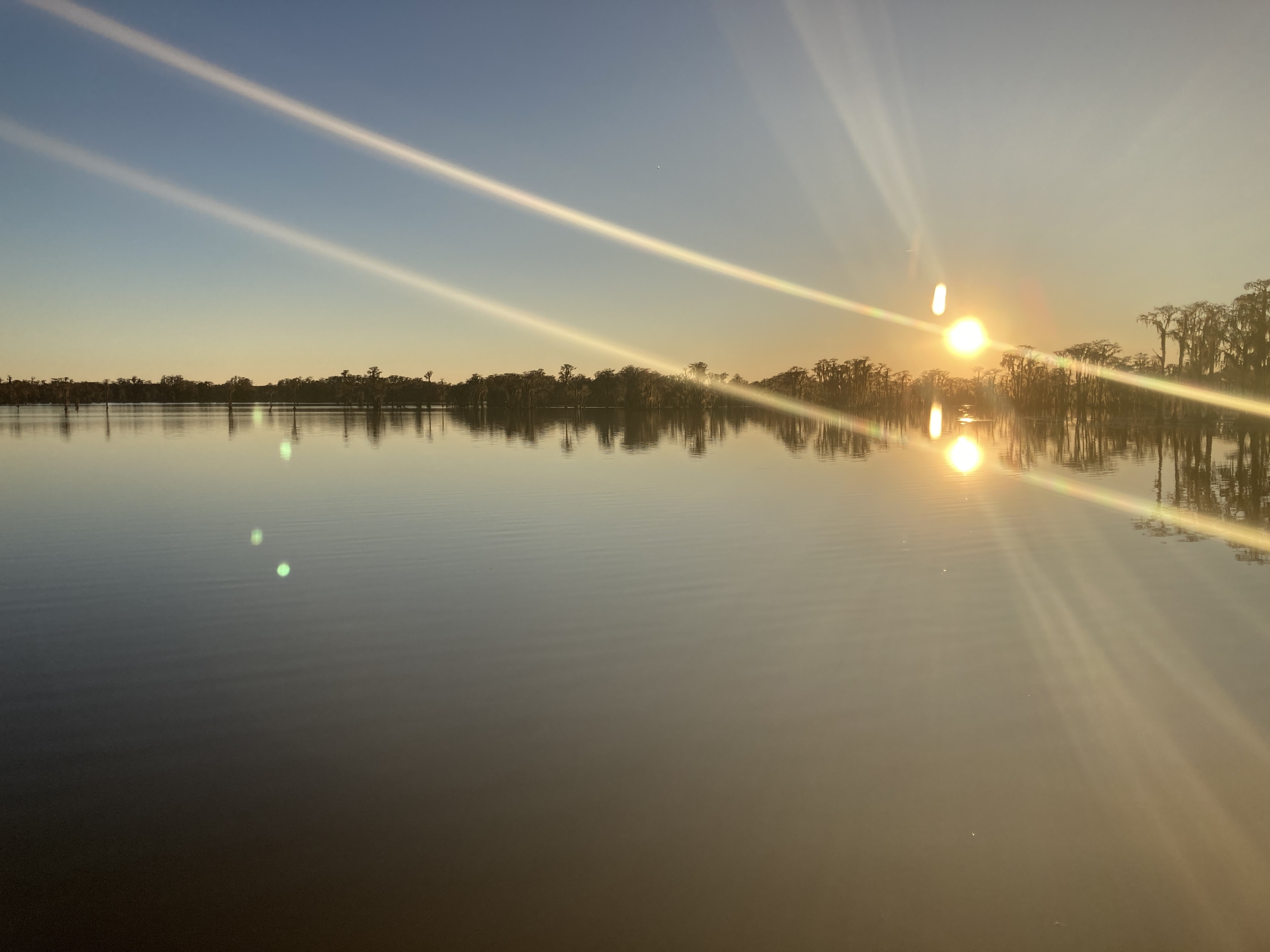 Sunset over Banks Lake