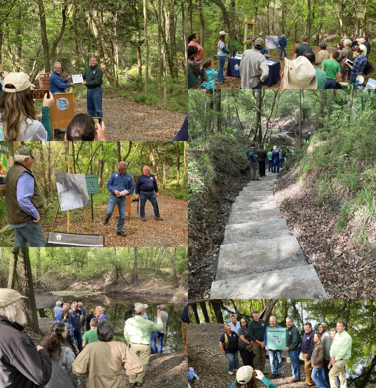 Jennings Bluff State Geological Site and Dead River Sink 2023-03-17