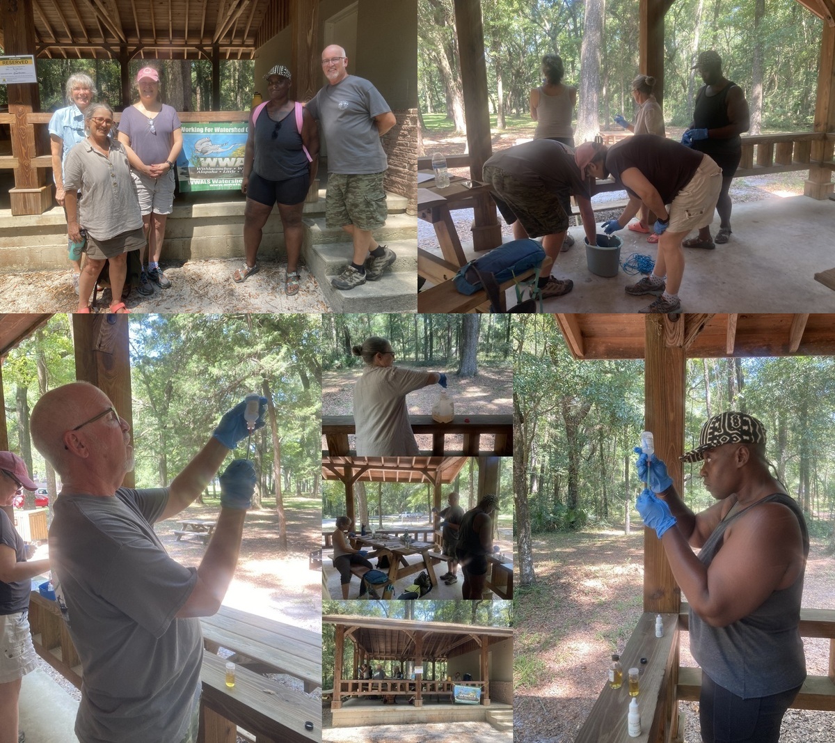 WWALS Water Quality Training at Suwannee River State Park 2023-08-25