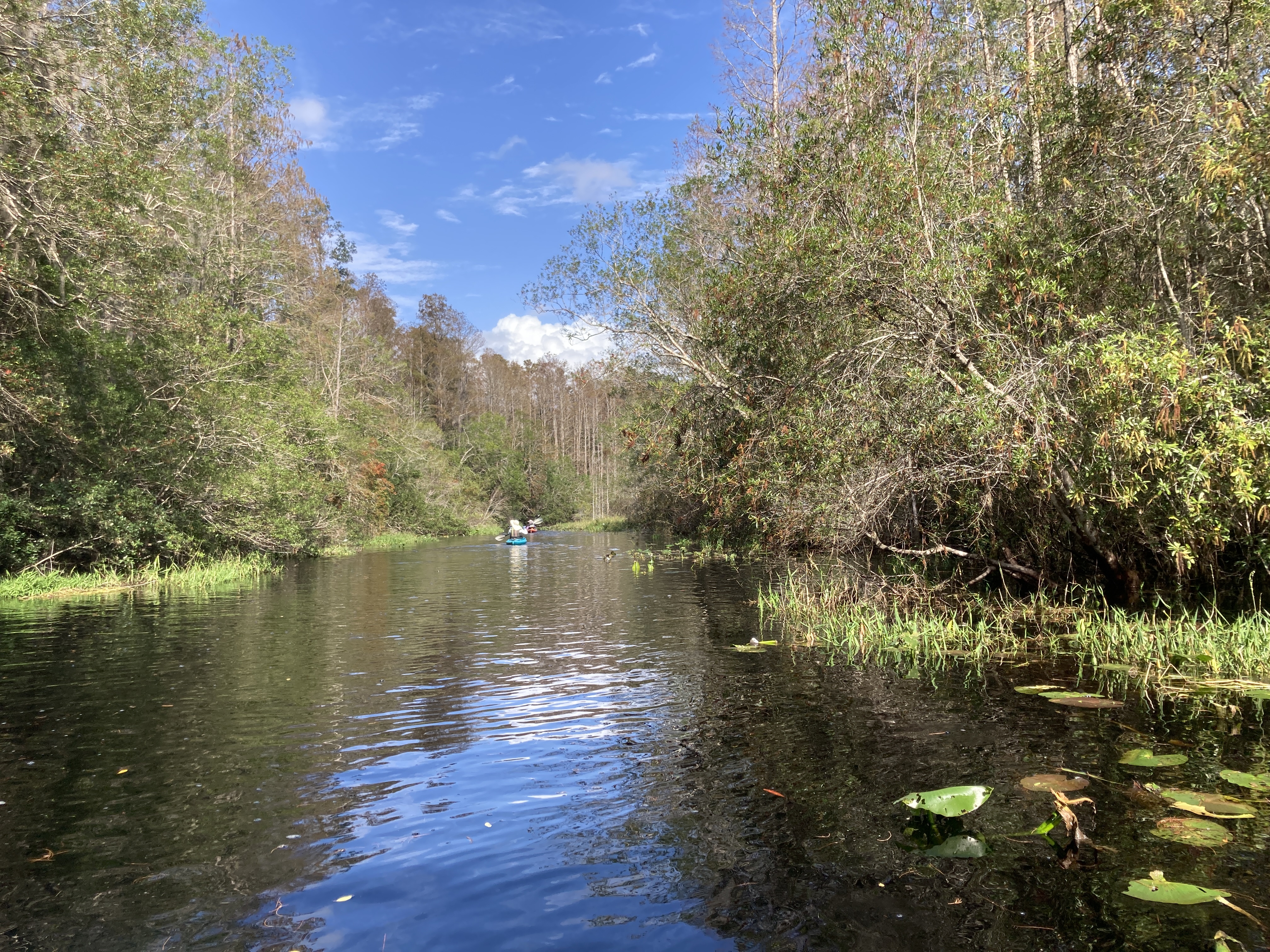 Two boaters --Gretchen Quarterman, 2024:11:10 13:10:15, 30.8732417, -82.3056639