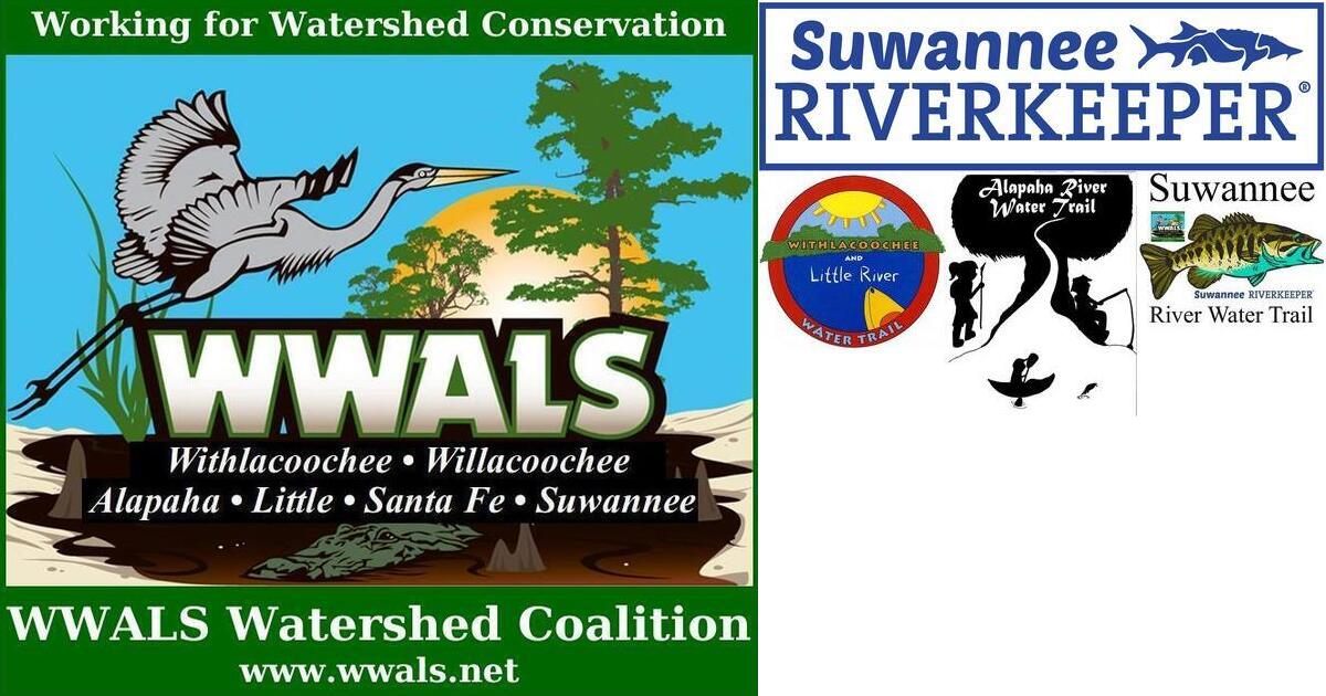 WWALS, Suwannee Riverkeeper, water trail logos