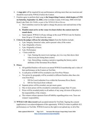 [Prizes and video recordings]