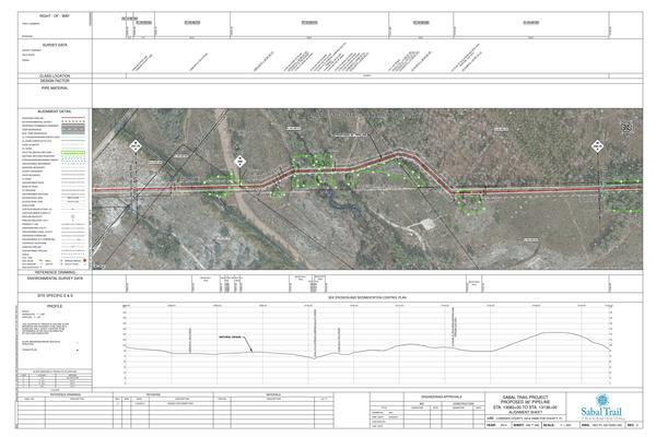 STA. 13083+00 TO STA. 13136+00, GA-FL Line, Hamilton Co., FL, Jumping Gulley Creek