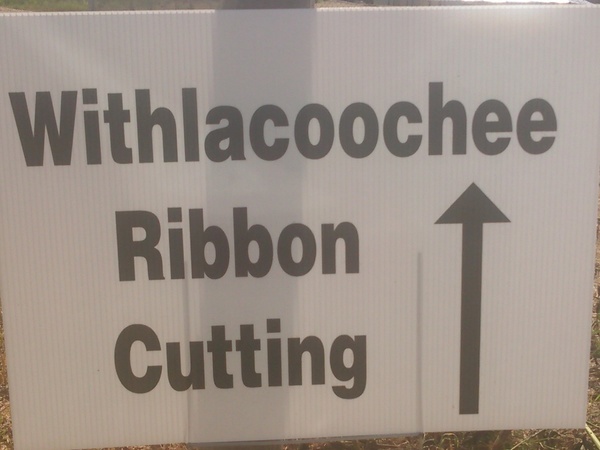 Withlacoochee Ribbon Cutting