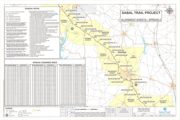 Spread 2: Stewart to Colquitt Co., GA