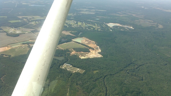 Old WWTP, Landfill, River,