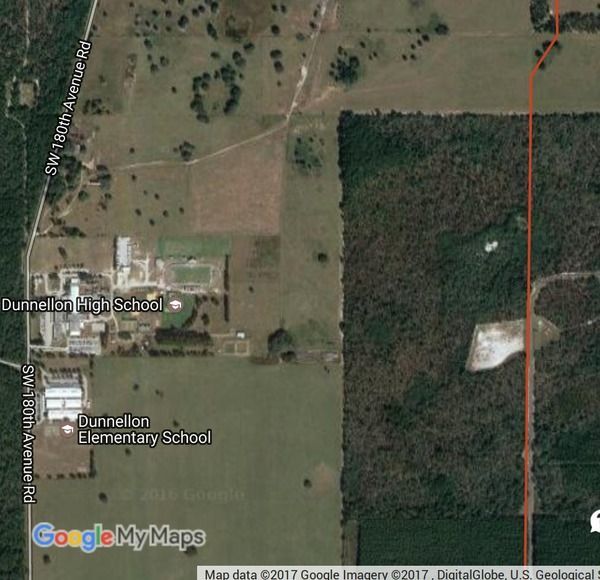 Sabal Trail half a mile from Dunnellon High School, FL