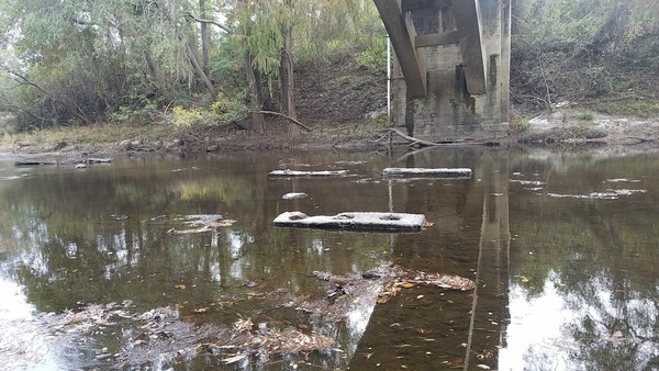 Apparently there was a smaller bridge before, 13:24:33,, Underneath