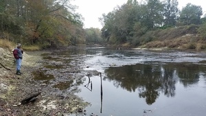 Small rapids downstream, 13:26:44,, Underneath 30.7900038, -83.4585197