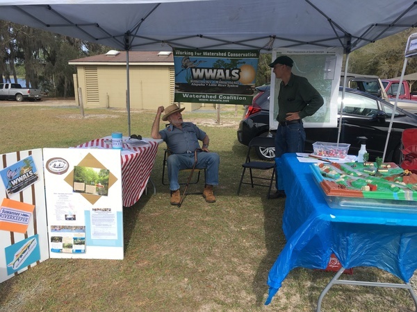 Dave and Bret, WWALS booth