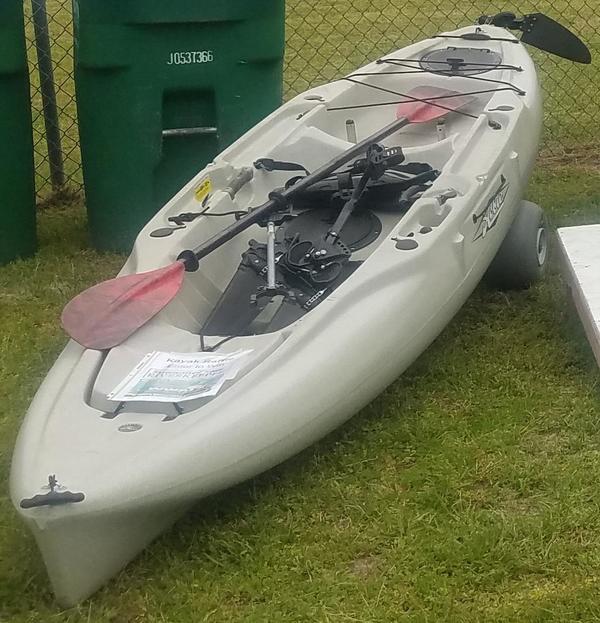 With rudder, Raffle Kayak